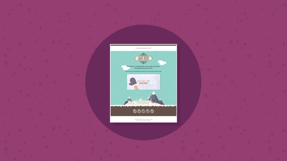 Responsive Winter Wonder Email Template