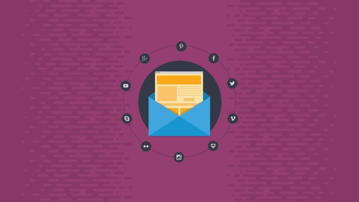 Social Media in Email