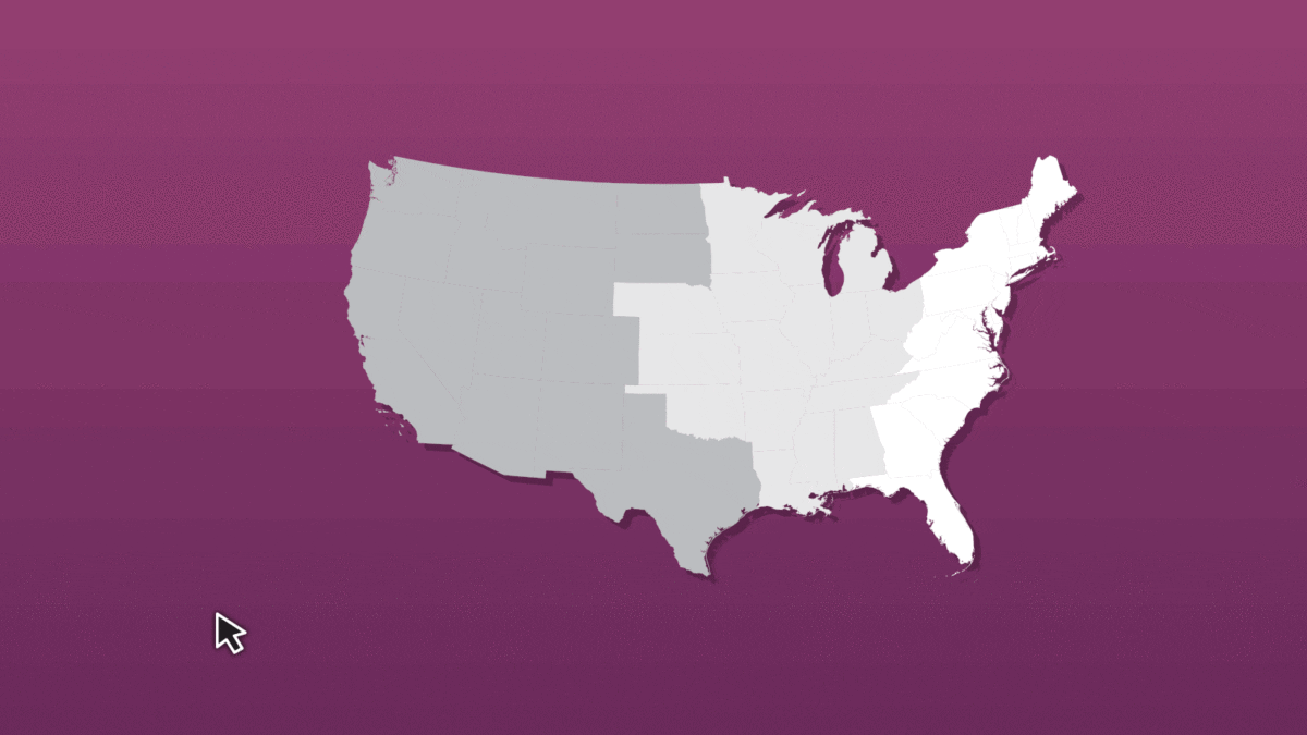 Coding an interactive map