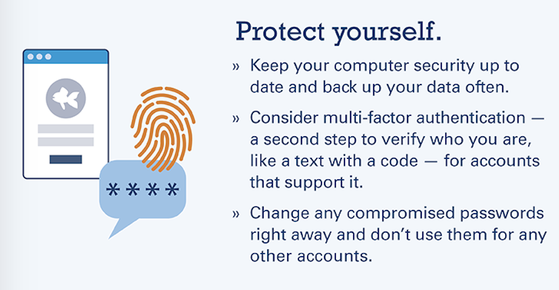Tips to protect your data from phishing scams